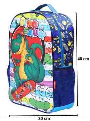 MOCHILA DINO SKATISTA  LANCHEIRA ESTOJO